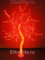 Светодиодное дерево Сакура 1.8 м., 776 красных диодов с акриловым стволом - GD SHU18 RED