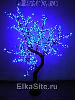 Светодиодное дерево Сакура 1.8 м., 768 синих диодов с керамическим стволом - GD SHF18 BL